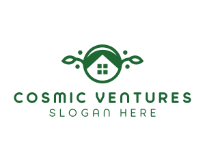 Green Vegan Home logo design