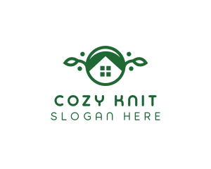 Green Vegan Home logo design