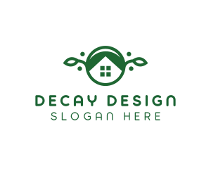 Green Vegan Home logo design