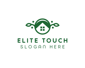 Green Vegan Home logo design