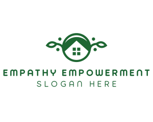 Green Vegan Home logo design