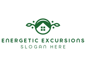 Green Vegan Home logo design