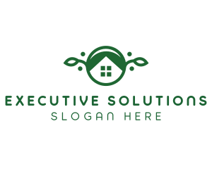 Green Vegan Home logo design