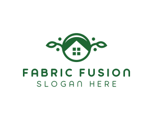 Green Vegan Home logo design