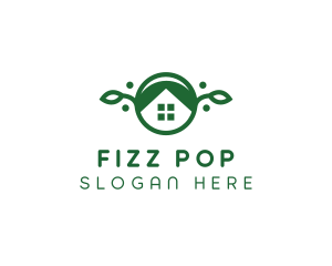 Green Vegan Home logo design