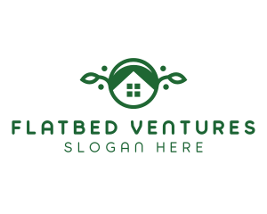 Green Vegan Home logo design