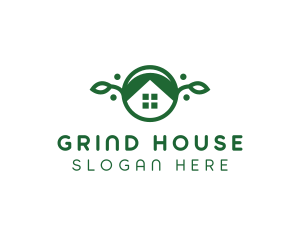 Green Vegan Home logo design