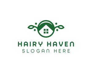 Green Vegan Home logo design