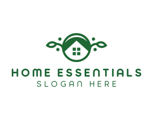 Green Vegan Home logo design