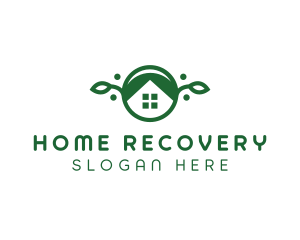 Green Vegan Home logo design