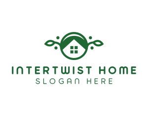 Green Vegan Home logo design