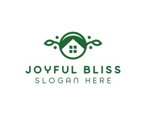 Green Vegan Home logo design