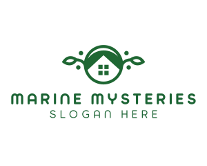 Green Vegan Home logo design