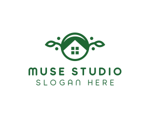 Green Vegan Home logo design