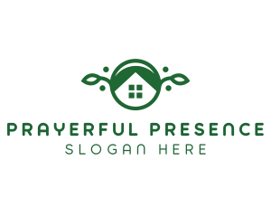 Green Vegan Home logo design