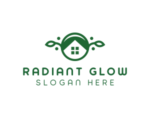 Green Vegan Home logo design