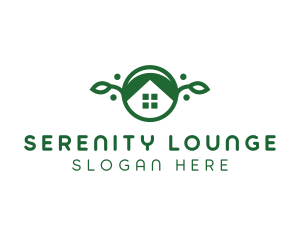 Green Vegan Home logo design