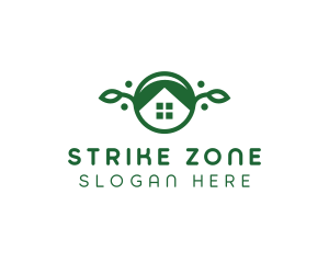 Green Vegan Home logo design