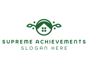 Green Vegan Home logo design