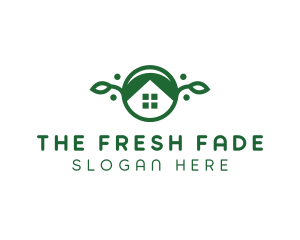 Green Vegan Home logo design