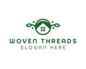 Green Vegan Home logo design