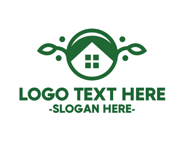 Green House logo example 1