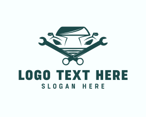 Car Wrench Mechanic logo