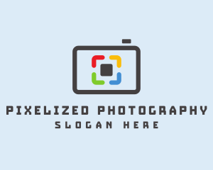 Digital Camera Screen logo design