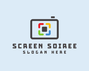 Digital Camera Screen logo design