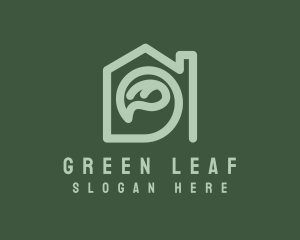 Green Leaf House logo design