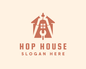 Industrial House Tools logo design