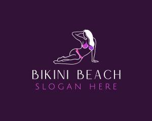 Swimsuit Bikini Feminine logo design