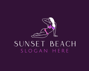 Swimsuit Bikini Feminine logo design