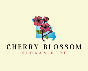 Missouri Botanical Flower logo design