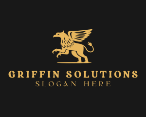 Gold Griffin Company  logo design