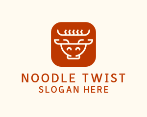 Beef Ramen Noodles logo design