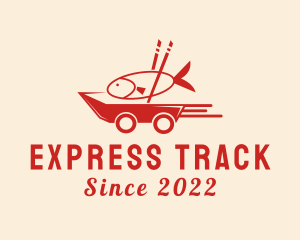 Seafood Cart Express logo design