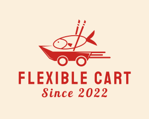 Seafood Cart Express logo design