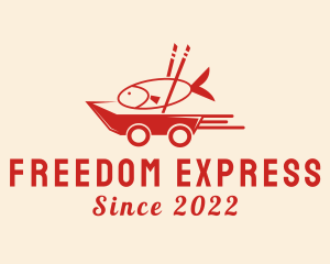 Seafood Cart Express logo design