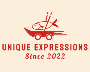 Seafood Cart Express logo design