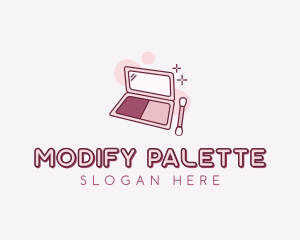 Cosmetics Eyeshadow Beauty logo design