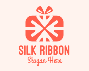 Pink Gift Delivery logo design