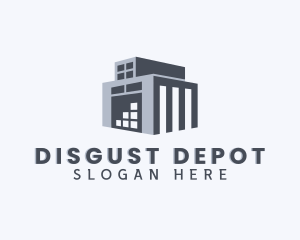 Storage Warehouse Building  logo design