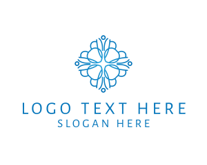 Elegant Floral Pattern Logo