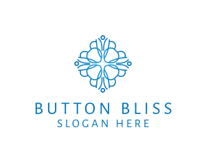 Elegant Floral Pattern logo design