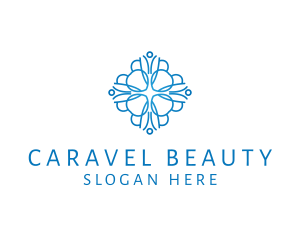 Elegant Floral Pattern logo design