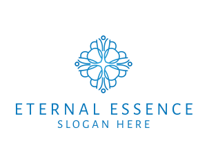 Elegant Floral Pattern logo design