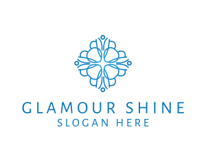 Elegant Floral Pattern logo design