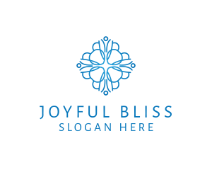 Elegant Floral Pattern logo design