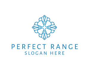 Elegant Floral Pattern logo design